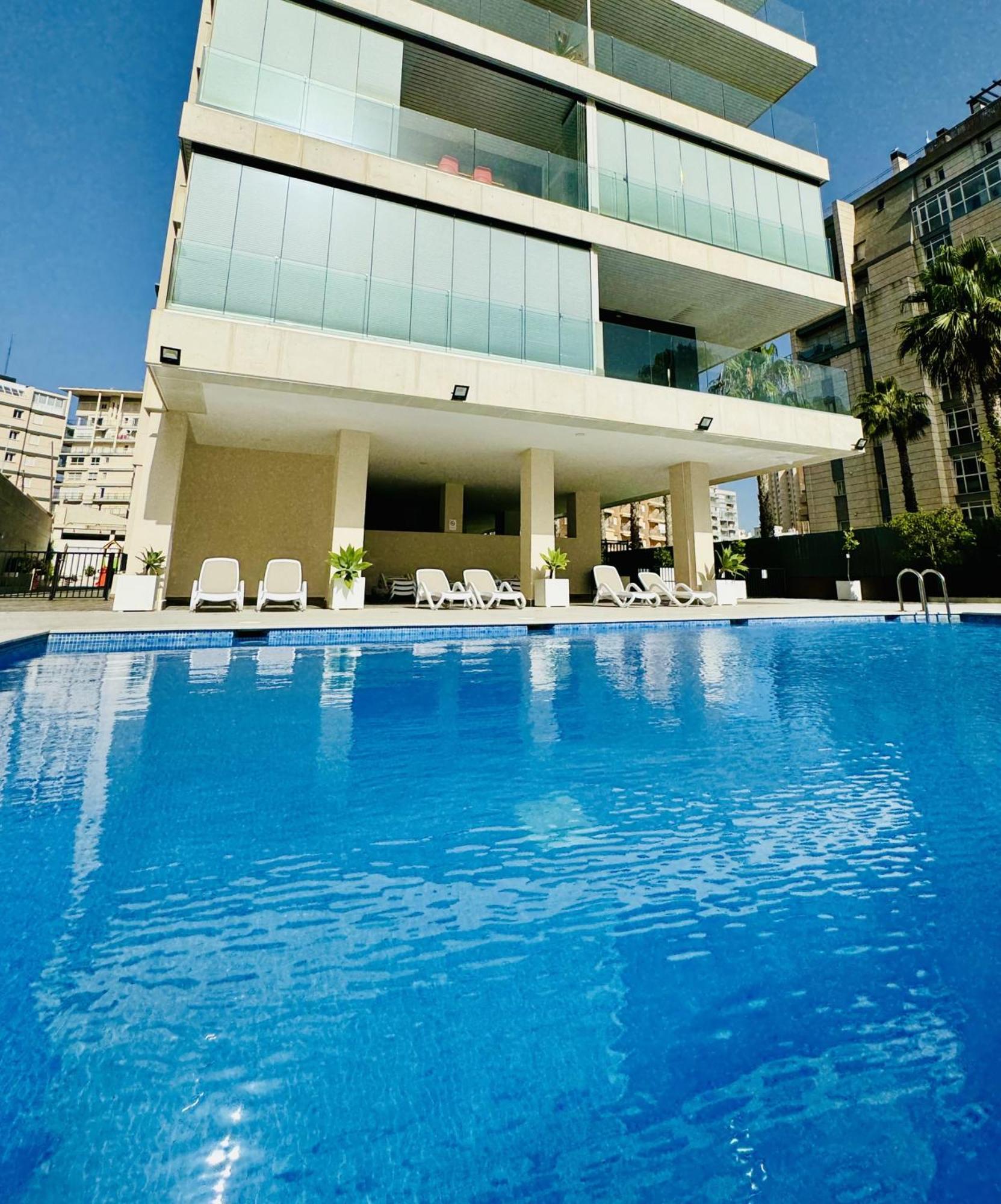 Calpe Beach II - Sea & Pool View Apartment Экстерьер фото