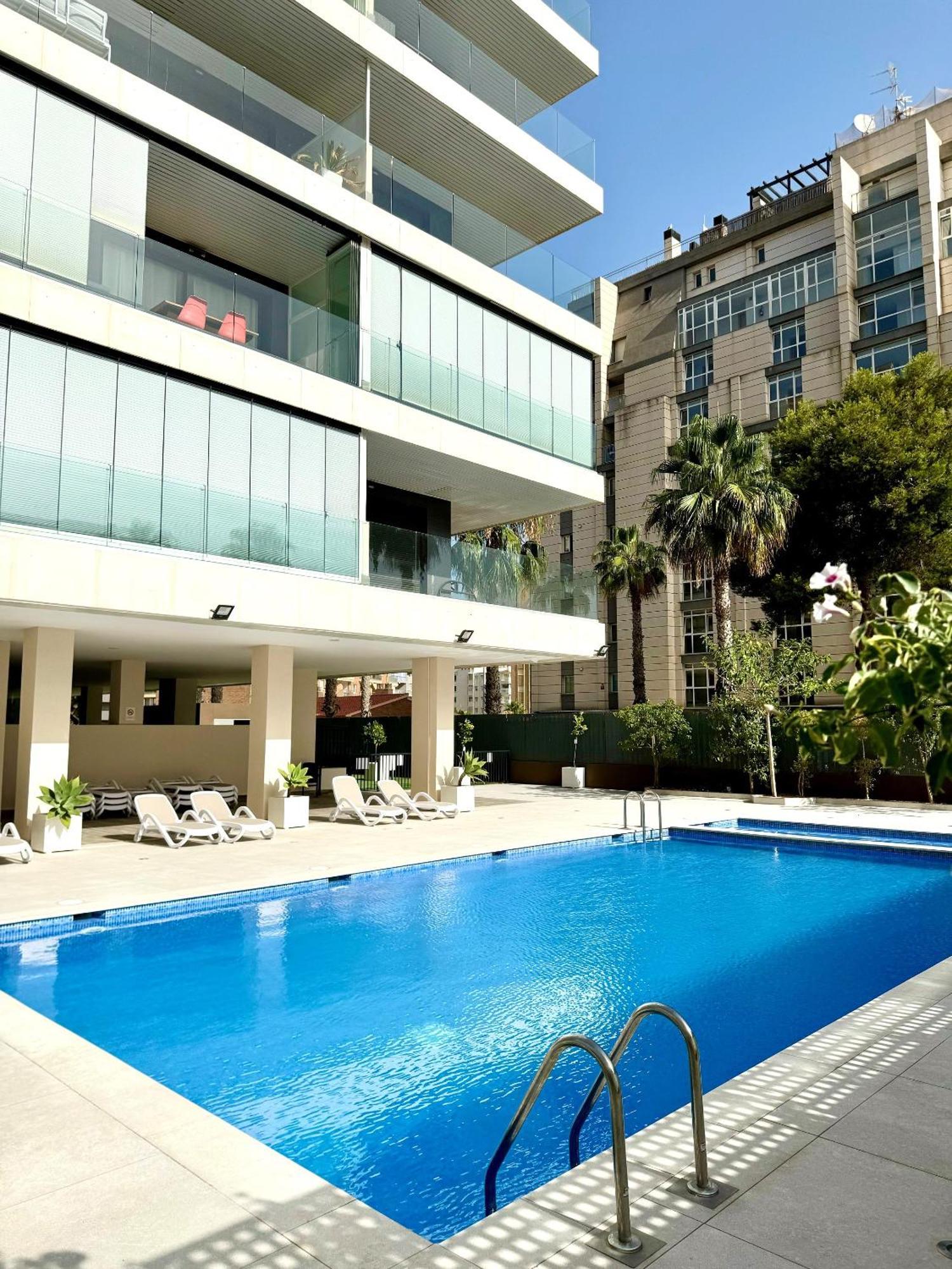Calpe Beach II - Sea & Pool View Apartment Экстерьер фото